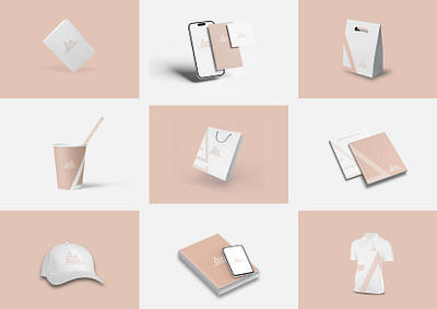 Modern Logo & Identity Design Kit brand identity brand logo branding design graphic design illustration logo logo design text logo ui
