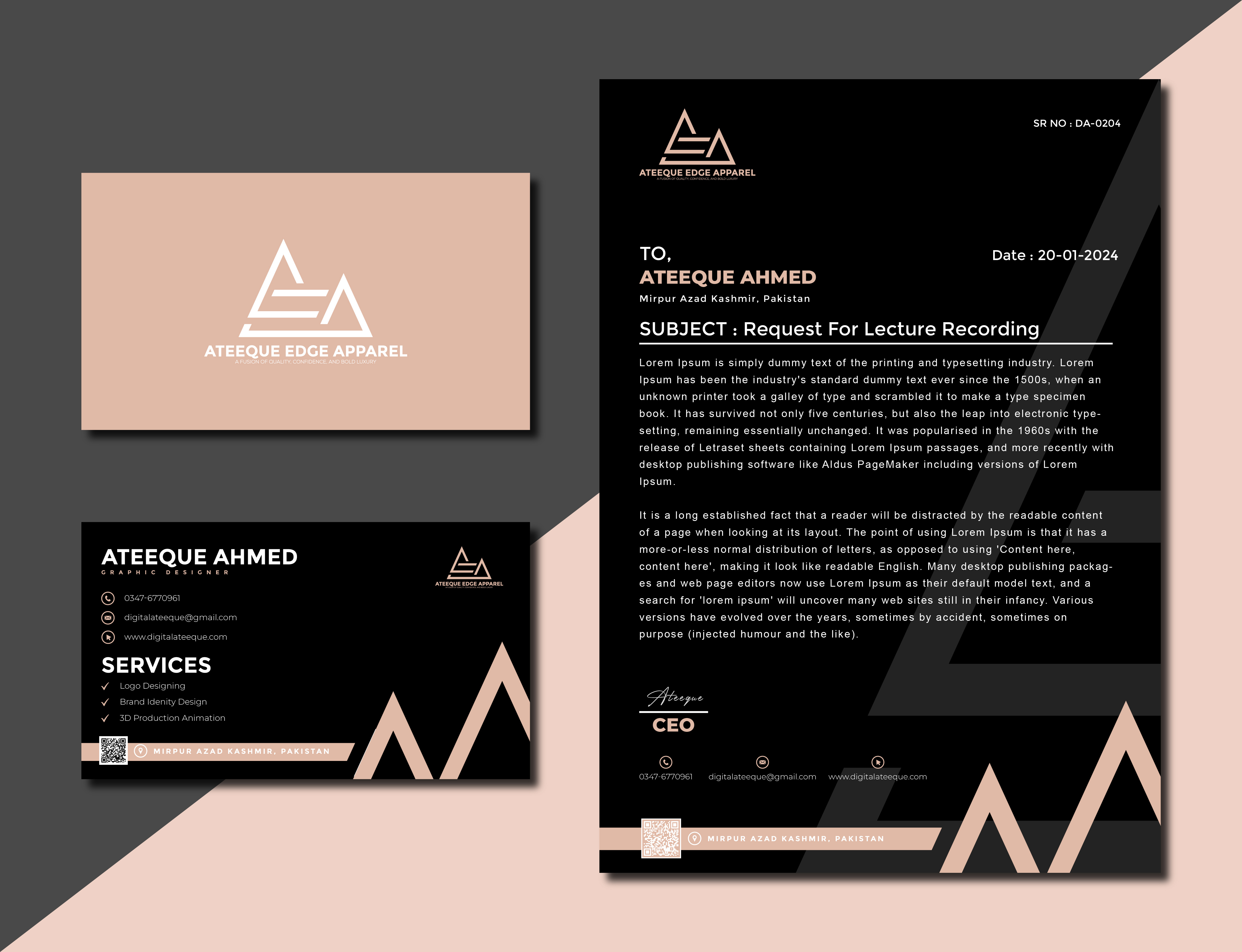 Example of Unique Modern Logo & Identity Design