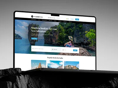 The Luxury Trips Website & App Design app design product design ui design ux design web design