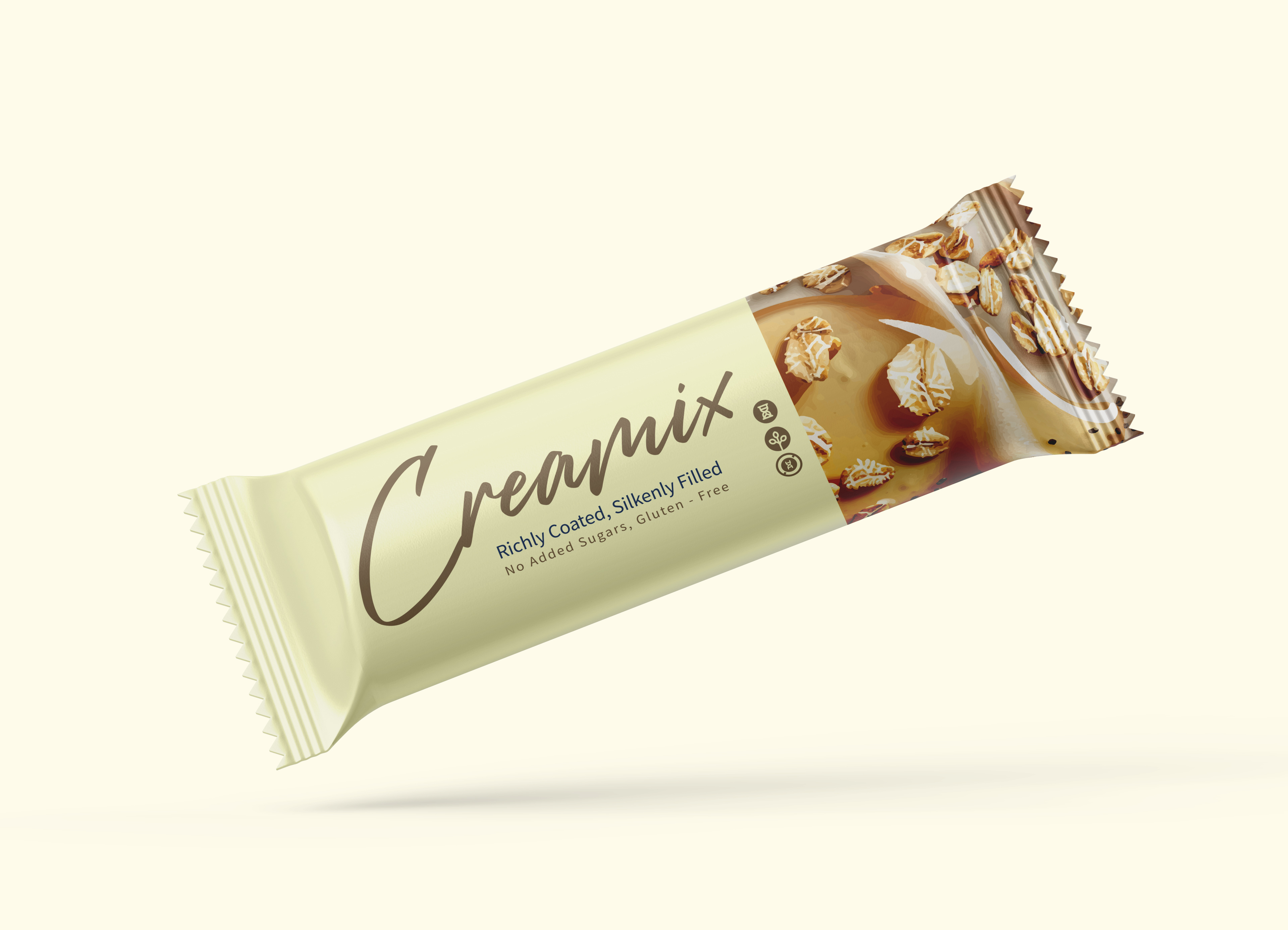 "Creamix" Biscuit Packaging Design 3d biscuit biscuit packaging brand identity branding creative food food packaging graphic design label label design package package design packagind design packaging packaging designer packagingdesign product packaging typography unique