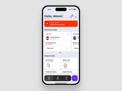 Clinical app ios app design