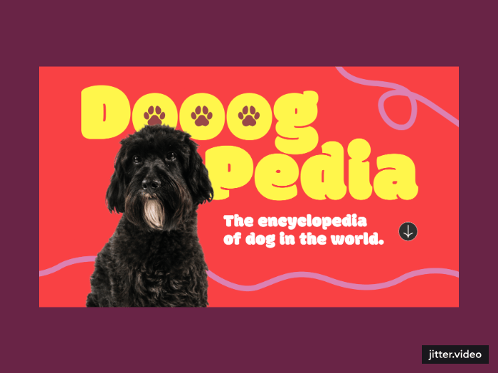 World of Dogs Encyclopedia animal dog encyclopedia landing page pet ui uiux ux web web design