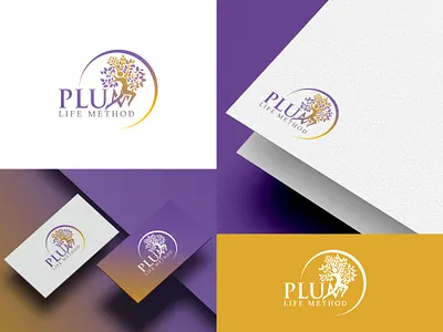 PLUM LIFE METHOD Logo Design logo