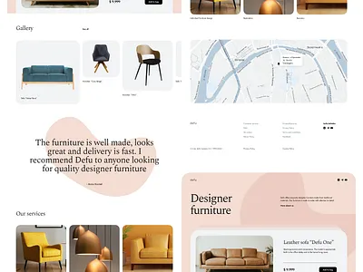 E-commerce Landing page design e commerce landing page ui
