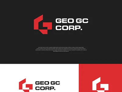 GEO GC CORP. Logo Design logo