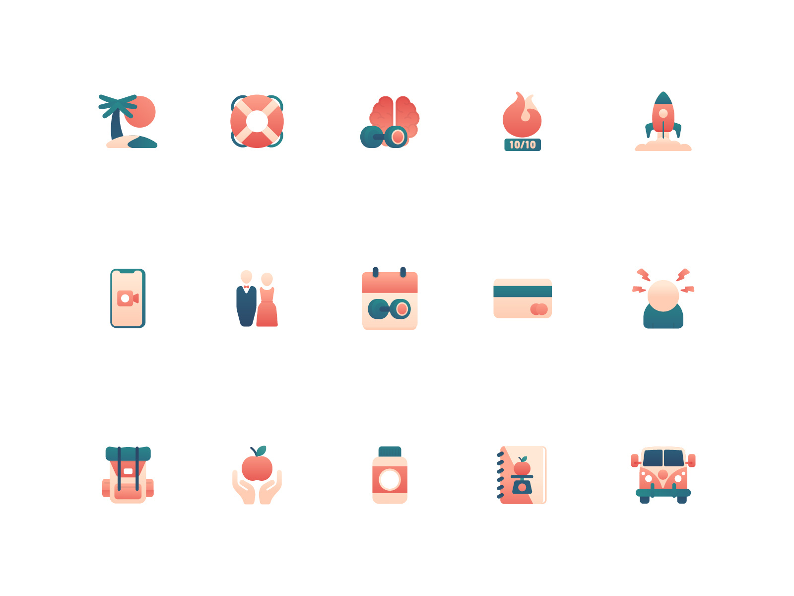 Example of Custom Icons Design