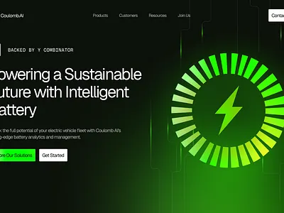 coulomb.ai homepage