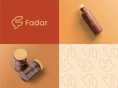 Fadar brand mark beauty beautycare brand identity branding cosmetic cosmetics elegant eyes fashion logo design logodesign makeup minimalist logo modern logo natural skin skincare style vegan