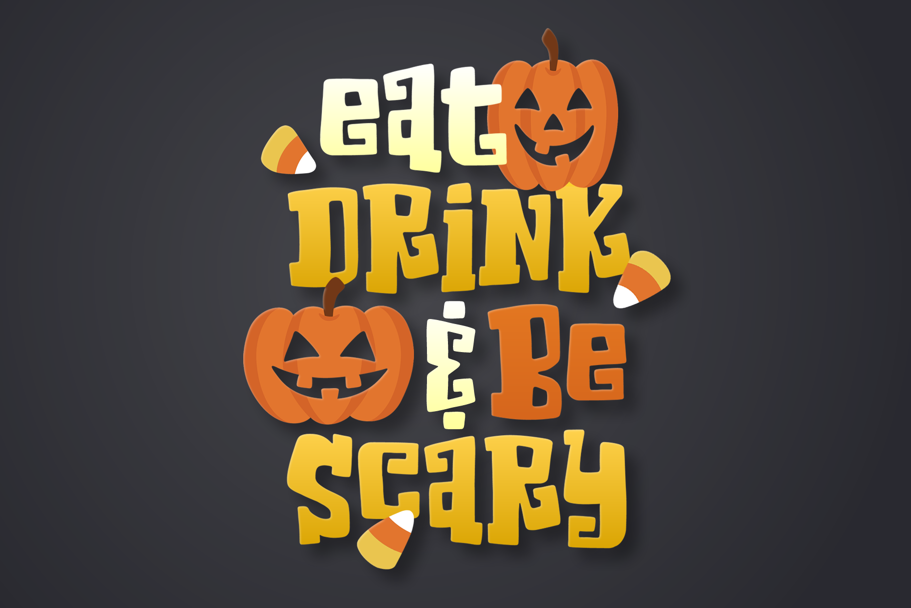 Example of Custom Typographic Design (No Revisions)