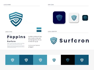 Logo-Design-Surfcron creative logo logo logo design vpn logo design