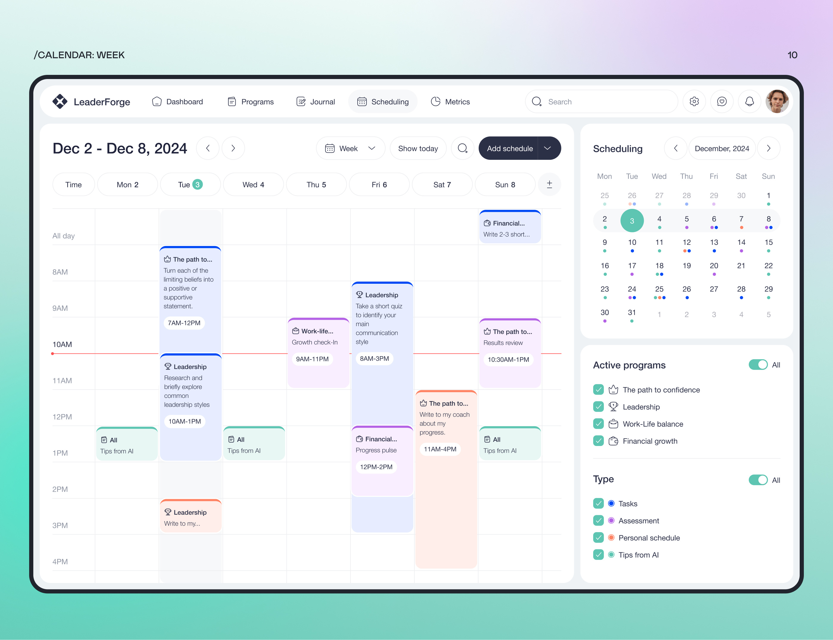 Example of Ai Learning App Learning Management Lms