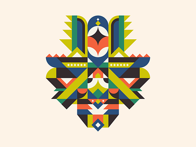 Geometric exploration abstract folk geometric illustration illustrationdesign tribal visualart