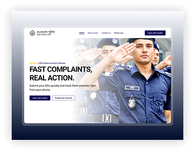 Redesigning a Frustrating Gov Complaint Page landing page ui ui design website redesign