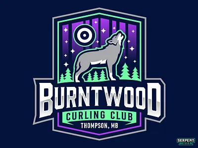 Burntwood Curling Club Logo Design