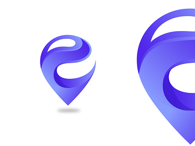 e + Location icon logo concept app logo best logo branding colourful logo company marketing sell creative design e location icon e location logo e logo graphic design identity identity branding logo logo mark logodesign logotype software development technology logo