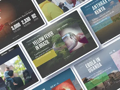 RTSL: Epidemics that didn't happen art direction art director branding design dynamic graphic design minimal national geographic photo photography product product design redesign story storytelling typography ui ux webdesign website
