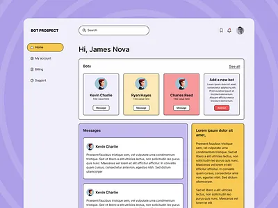 AI SaaS Web App ai app design branding creative figma joyful modern playful saas design ui ux web app design