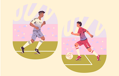 FIFA World Cup ⚽ 2022 branding character character design design football illustration illustrator motion design motion graphics ui world cup