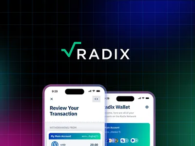 Radix | Webflow Websites blockchain website defi platform interactive website web3 design webflow webflow website