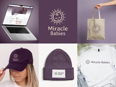 Rebrand for Miracle Babies brand design branding healthcare non profit rebrand