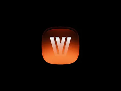 W - Wknd Studio Logo branding clean dark logo logomark minimal ui w