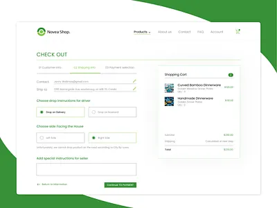 E-Commerce : Order summary page design adobexd branding design graphic design illustration logo ui uiux userexperience userinterface ux