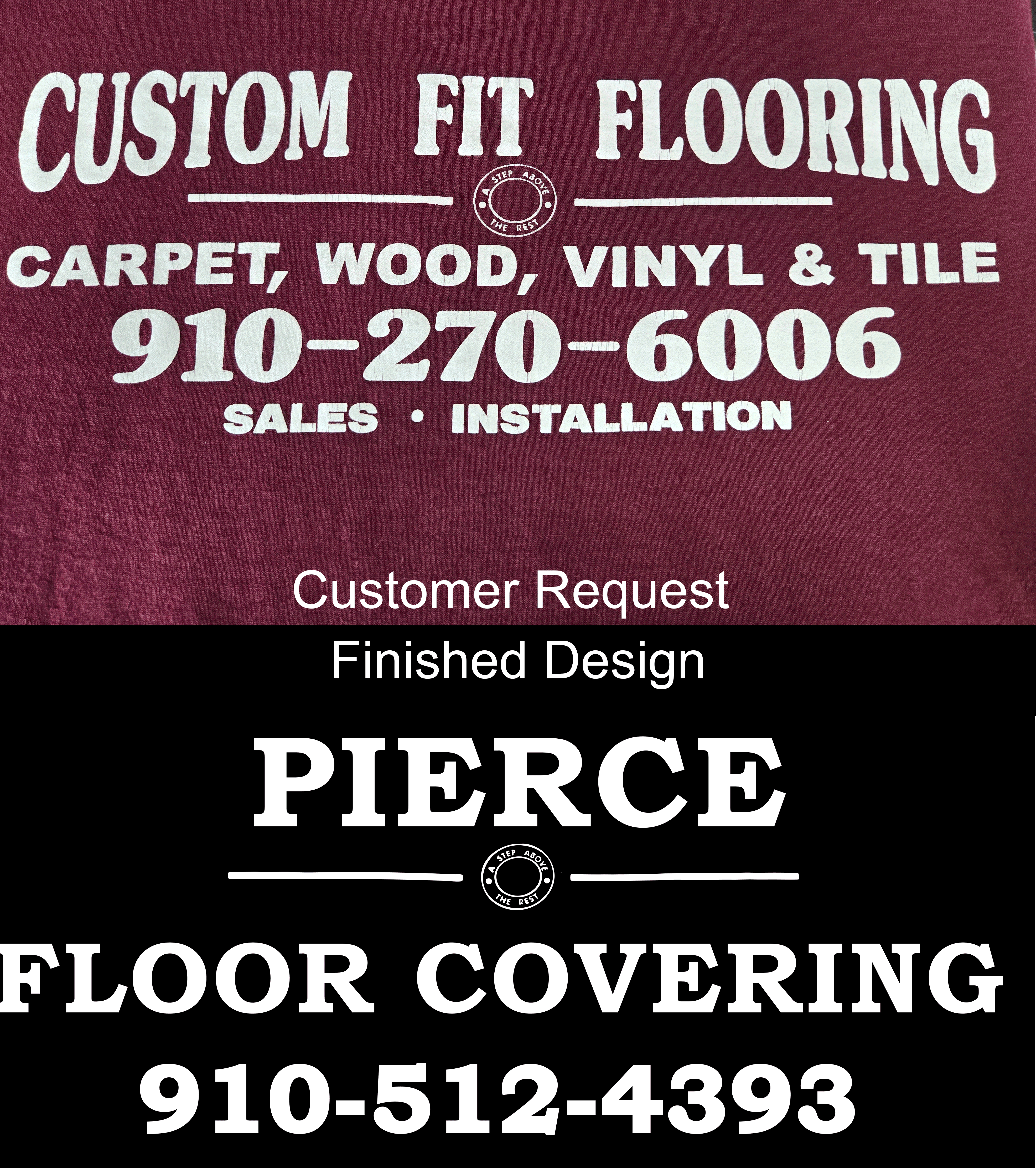 Example of Logo Enhancement/Redesign For Print