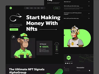 NFT Marketplace Website blockchain crypto marketplace crypto wallet cryptocurrency digital wallet herosection marketplace design minimal design morden design nft nft dashboard nft gallery nft marketplace nft platform nft ui