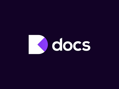 D Doc Logo Design android app logo brand guidelines branding corporate design doc logo icon identity ios logo logo design logo designer logo mark logos mark minimal modern logo office symbol