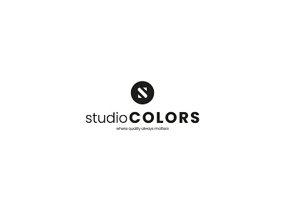 Studio Colors branding design graphic design logo logodesign typography