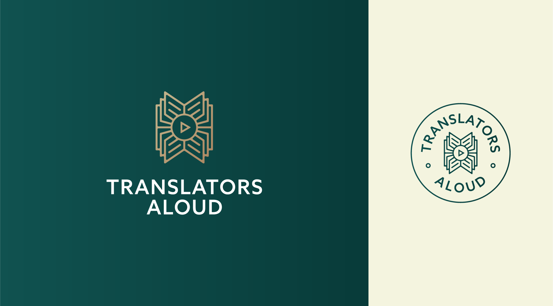 Translators Aloud branding branding design graphic design illustration illustrator line art logo translator typography ui vector