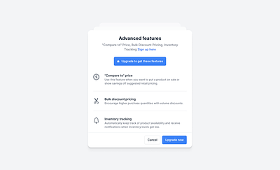 PRO Features - Preline UI advanced button clean components design system figma icon modal pop up popover preline preline ui pro sign up signup ui ui design upgrade user interface ux