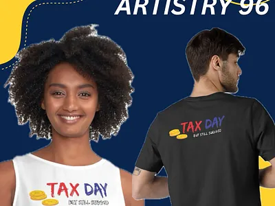 TAX DAY branding creative design graphic design illustration logo t shirt tax day typography usa vector