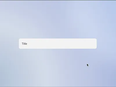 Input field components animation design product design ui ux