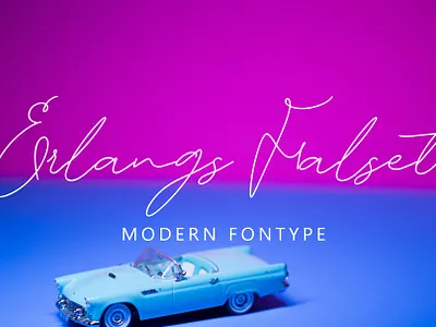 Erlang Falset Font font handwriting font handwritten font invitations ligature font modern font signature unique wedding