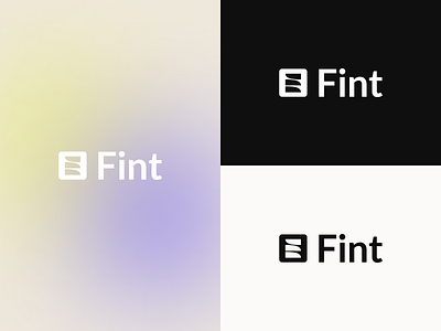 Fint Logo Design agency bank branding business color palette design finance fintech graphic design illustration investing investment logo money vector