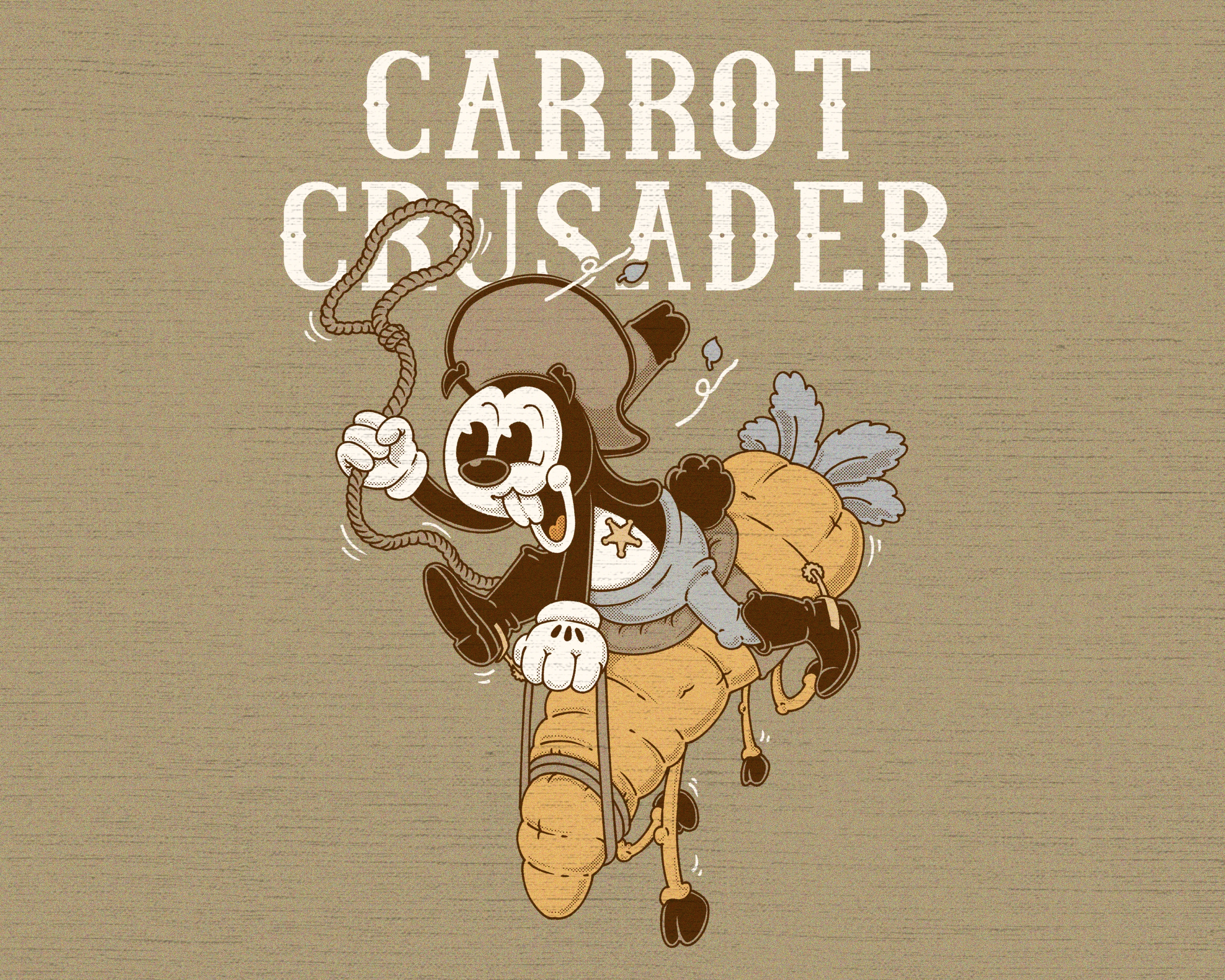 Example of Retro Vintage Illustration 