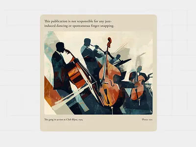 Jazz Poster concept design poster