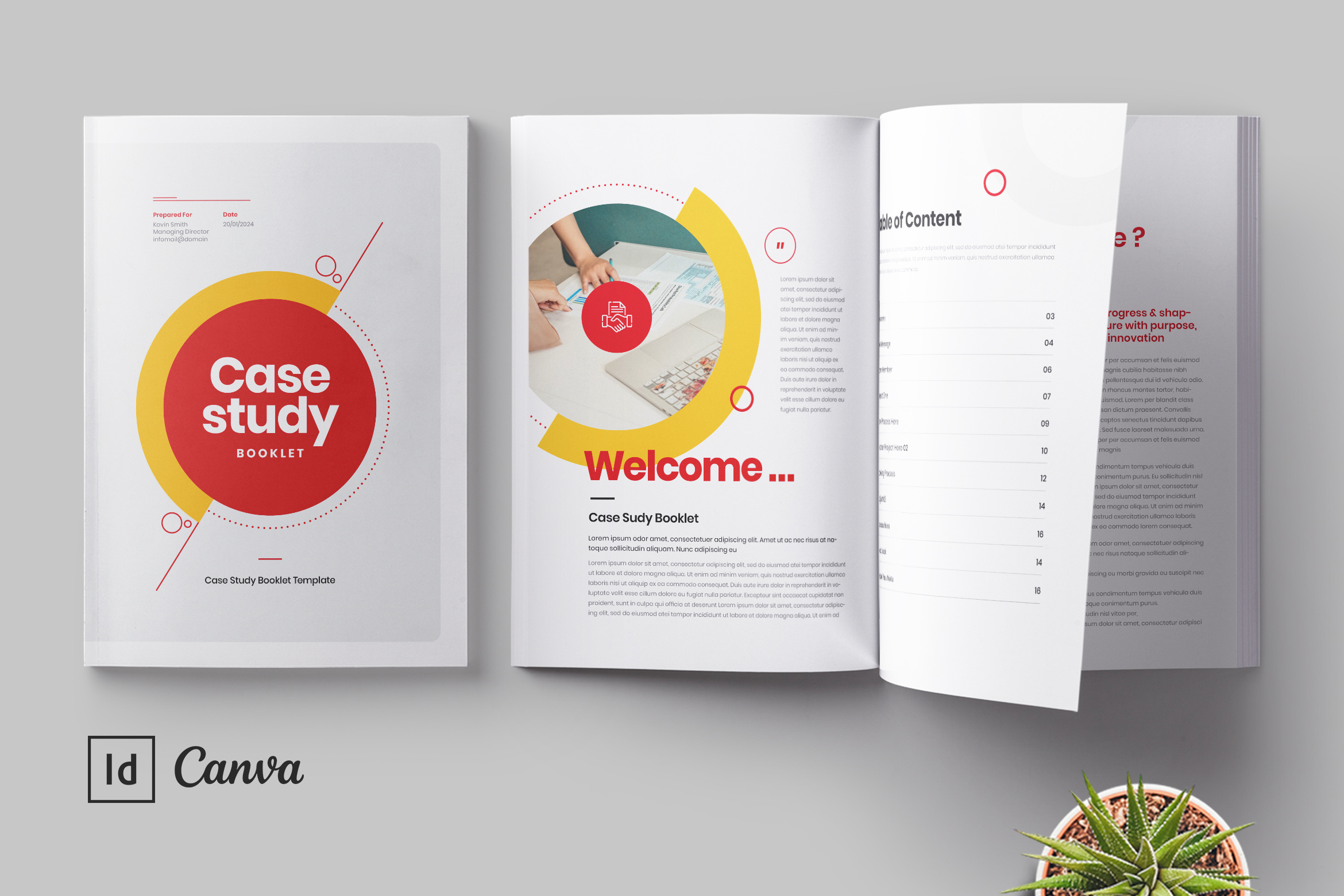 Case Study Booklet - Canva agency