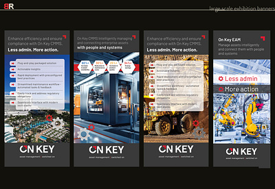 Large Scale Exhibition Banners graphic design