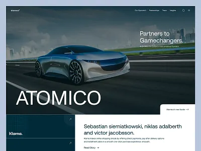 Investment Platform - Website banking corporate financial fintech investment investment fund investment platform investments platform saas startup stocks trade trading venture capital web design website