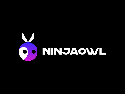 Ninjaowl brand branding design graphic design illustration logo logo design minimal modern ninja ninjaowl owl ui