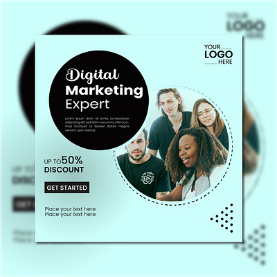 Social Media Poster Design graphic design