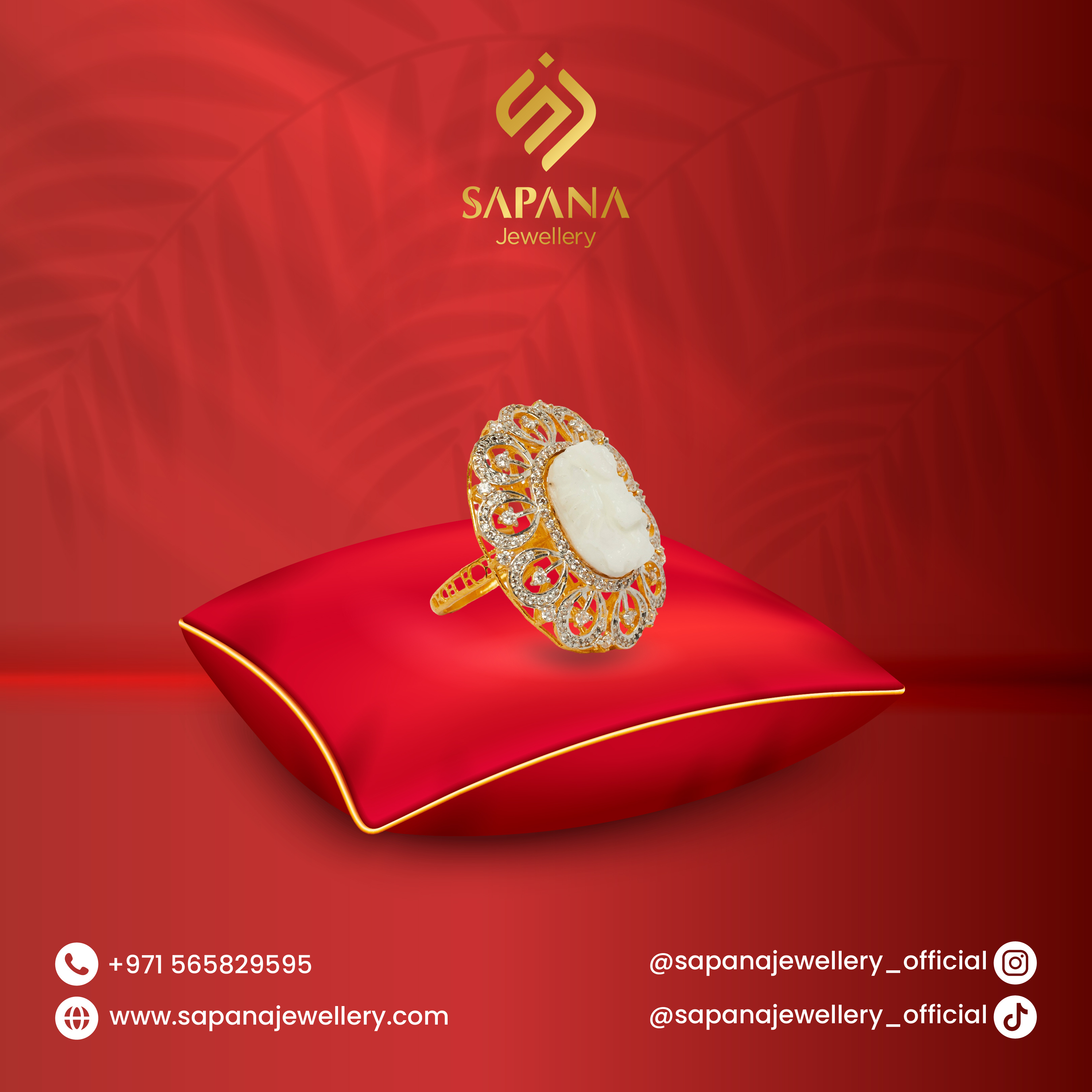 Jewelery showcase post design graphic design jewelery jewelerypostdesign postdesign socialmediapost