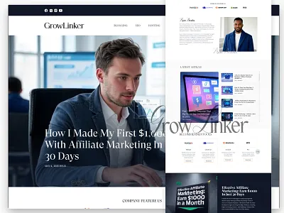 AffiliateBoost – Clean & Conversion-Focused Affiliate Website UI earnonline