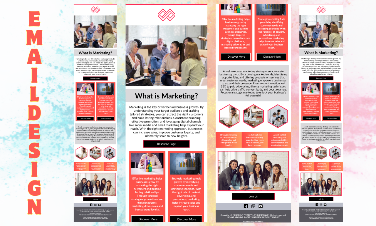 Email Template Design for Marketing advertising branding branding design digital marketing email design email marketing email newsletter design email setup email template email template design fashion brand graphic design klaviyo klaviyo email design landing page design mailchimp mailchimp email template newsletter design popup form design signup form design