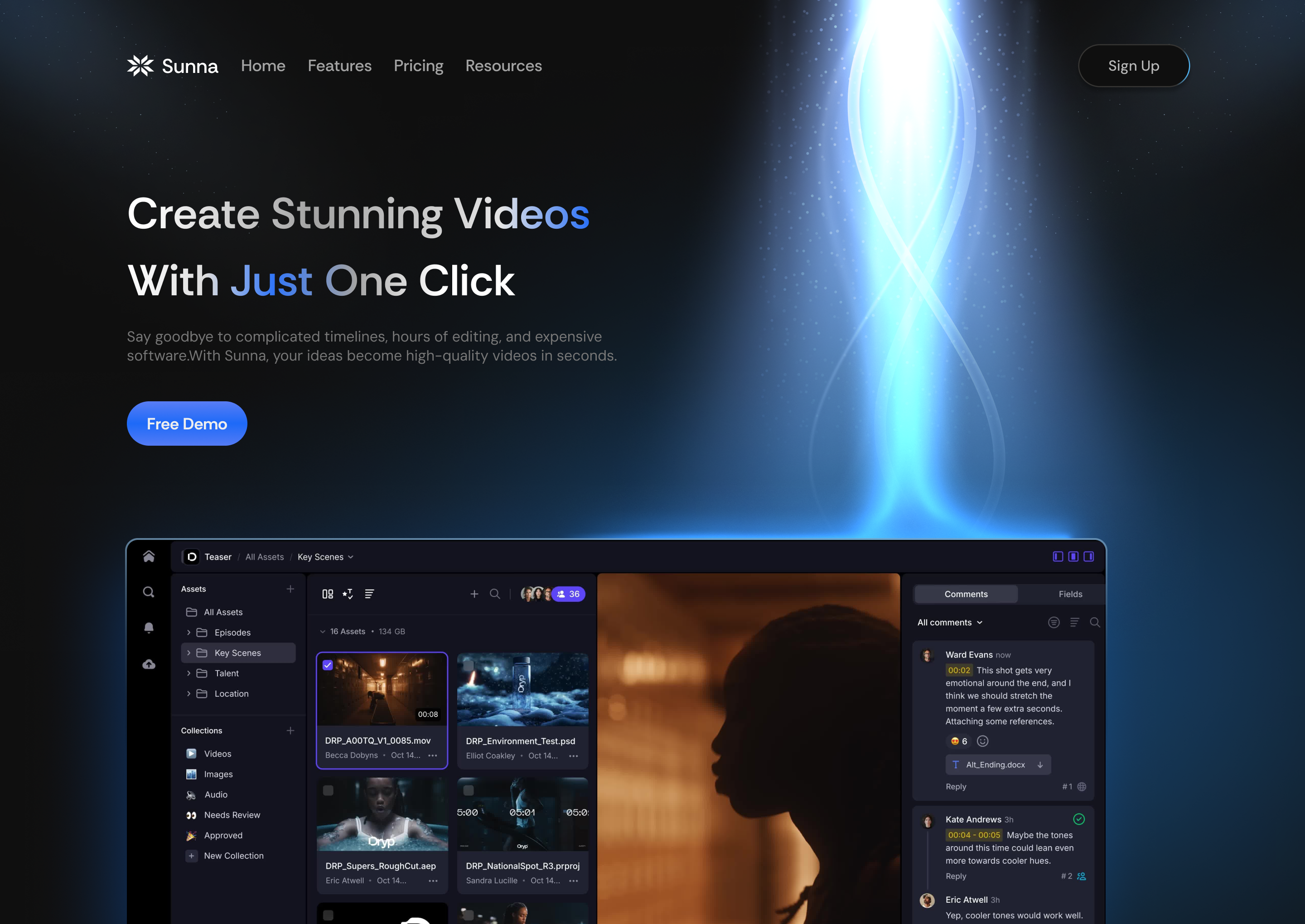 Example of Modern Figma Landing Page For Business
