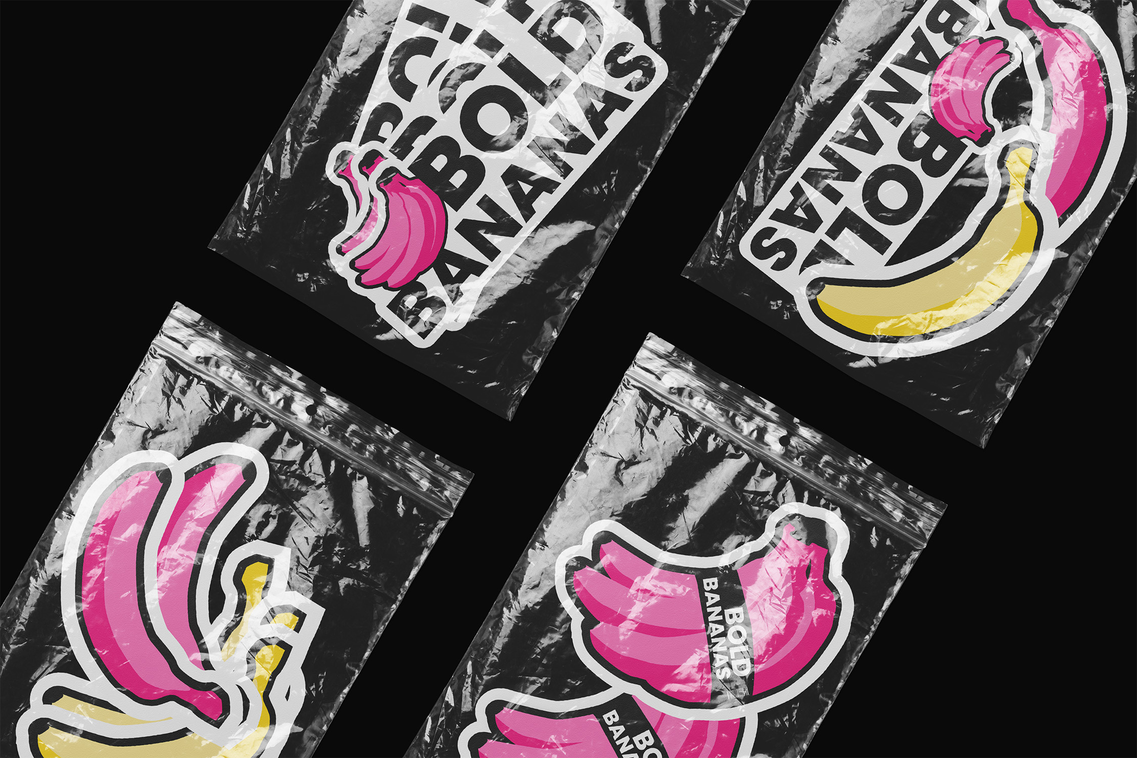 Branding Bold Bananas bananas bold brand branding graphic design illustration logo