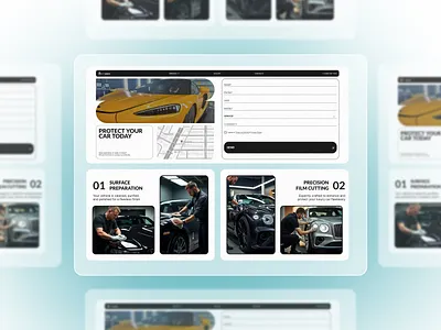 Why Choose NXT Armor by Lumex Agency? 3d branding car cars graphic design sportscar ui ux webdesign website