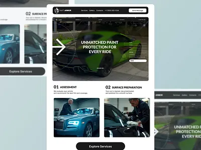 Why It Stands Out branding car cars graphic design sportscars ui ux web webdesign website websitedesign